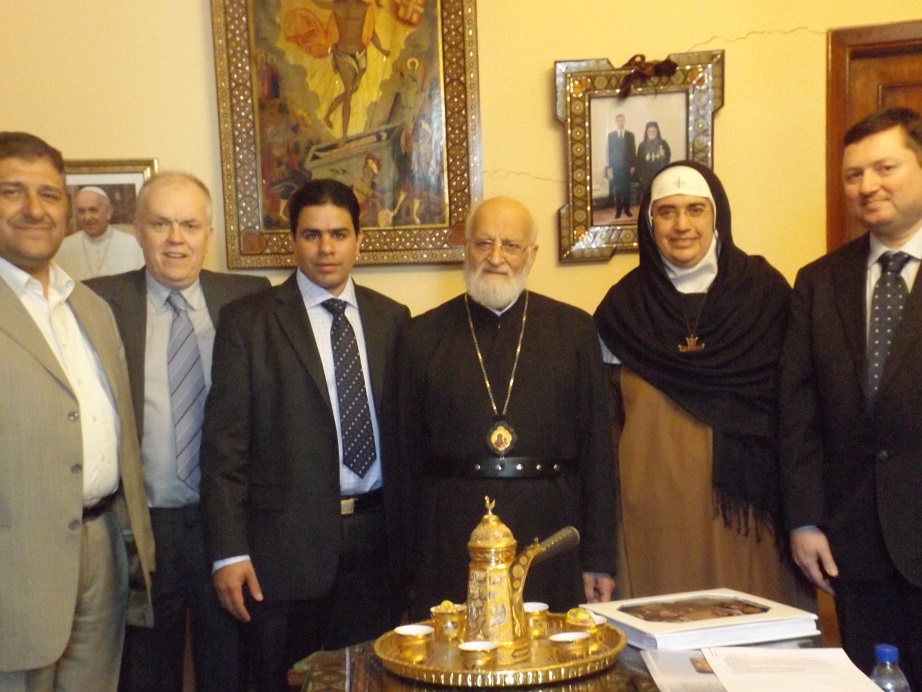 Líderes religiosos sirios visitan Irlanda para pedir ayuda para poner fin a la guerra