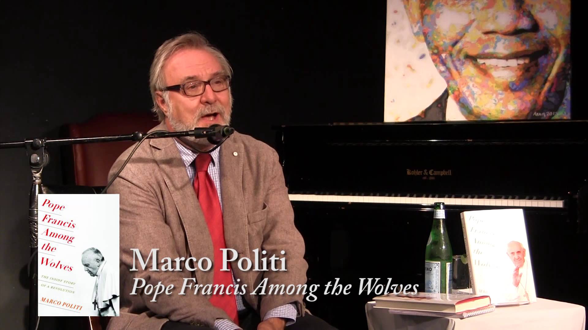 El observador del Vaticano Marco Politi hablará sobre el Papa Francisco en una charla de TCD