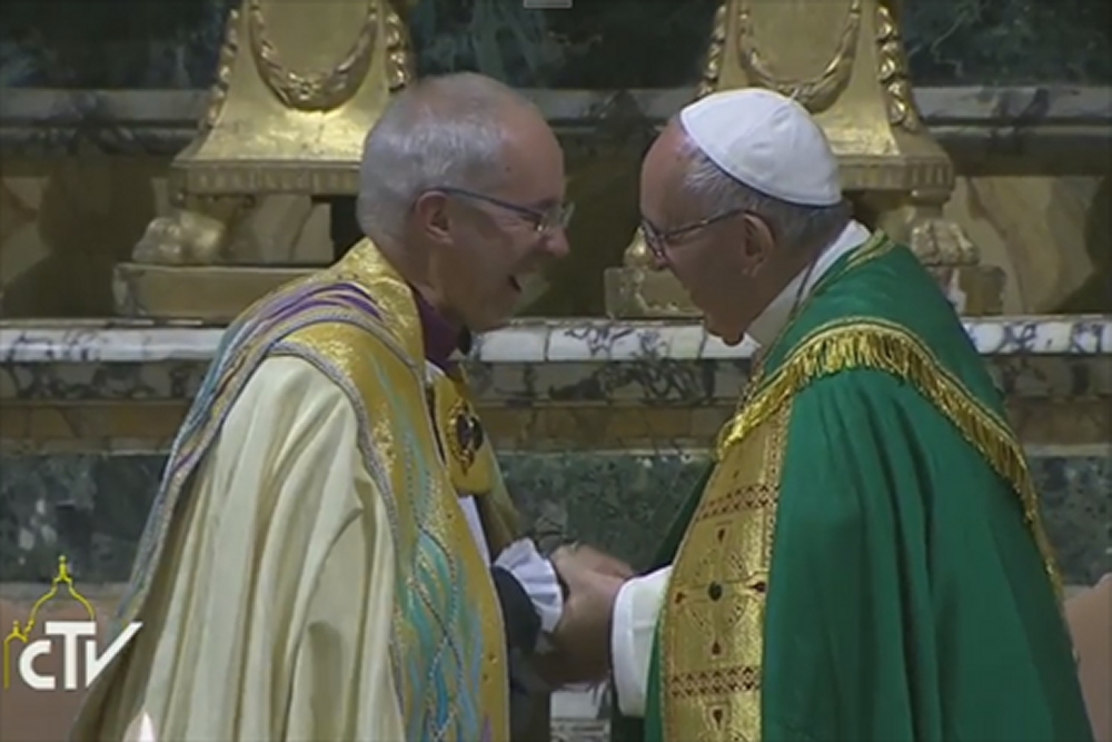 El Papa y el líder anglicano envían a los obispos de Limerick en misión conjunta