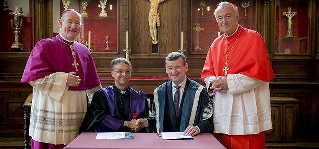 Las universidades católicas más grandes del Reino Unido y Francia firman un memorando de entendimiento