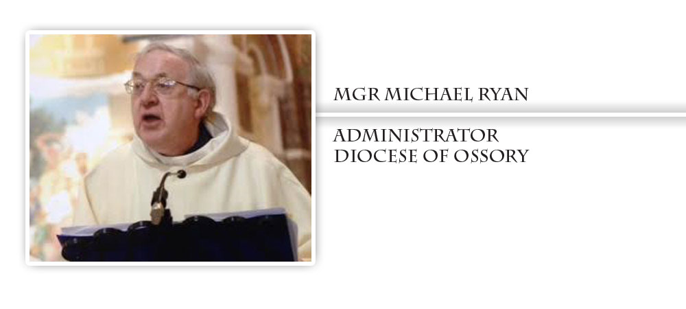 Monseñor Michael Ryan nombrado administrador en Ossory
