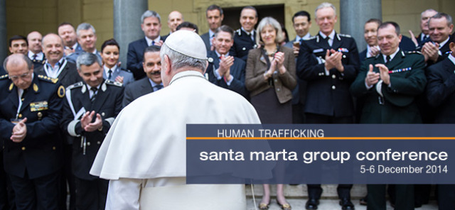 El Papa promete apoyo a los esfuerzos del grupo de Santa Marta