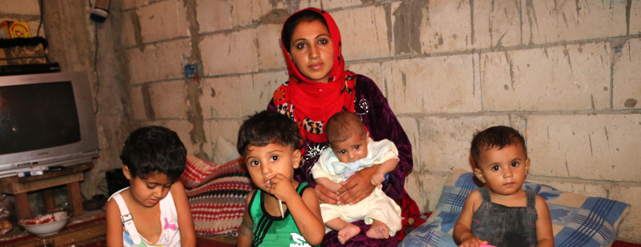Familia refugiada siria ya alojada en el Vaticano