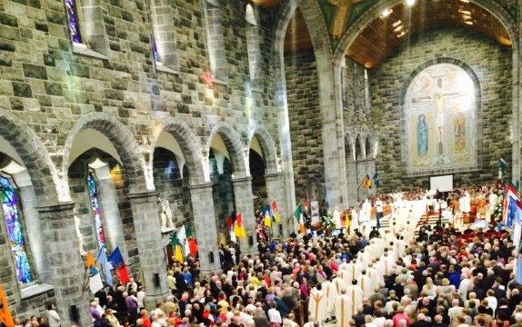 Enlaces de Boston retirados en el jubileo de la catedral de Galway