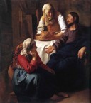 'Cristo en la casa de Marta y María' de Vermeer