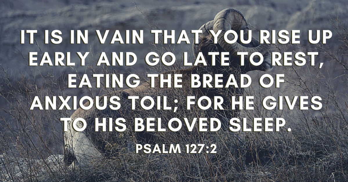 Salmo 127:2