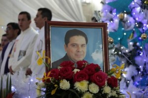 Funeral del P. Gregorio López Gorostieta. Foto cortesía de al jazeera