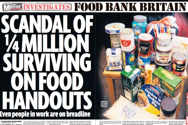 Investigación del banco de alimentos por el Sunday Mirror-1519590