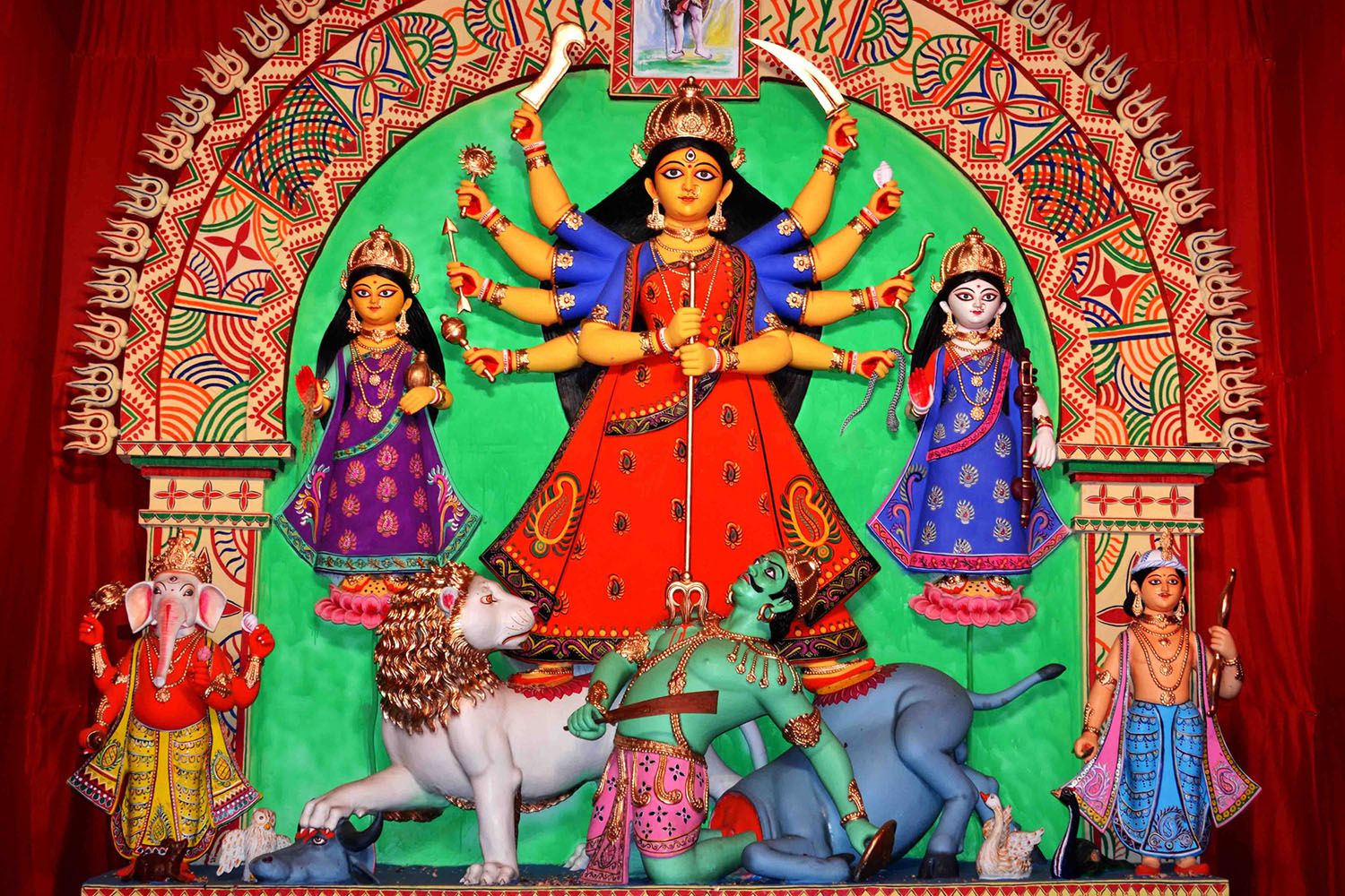 Conoce a Durga, la diosa madre del hinduismo