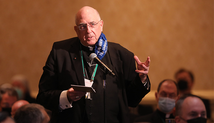 El aborto es un 'asunto de derechos humanos' más que un problema religioso, dice el arzobispo Naumann