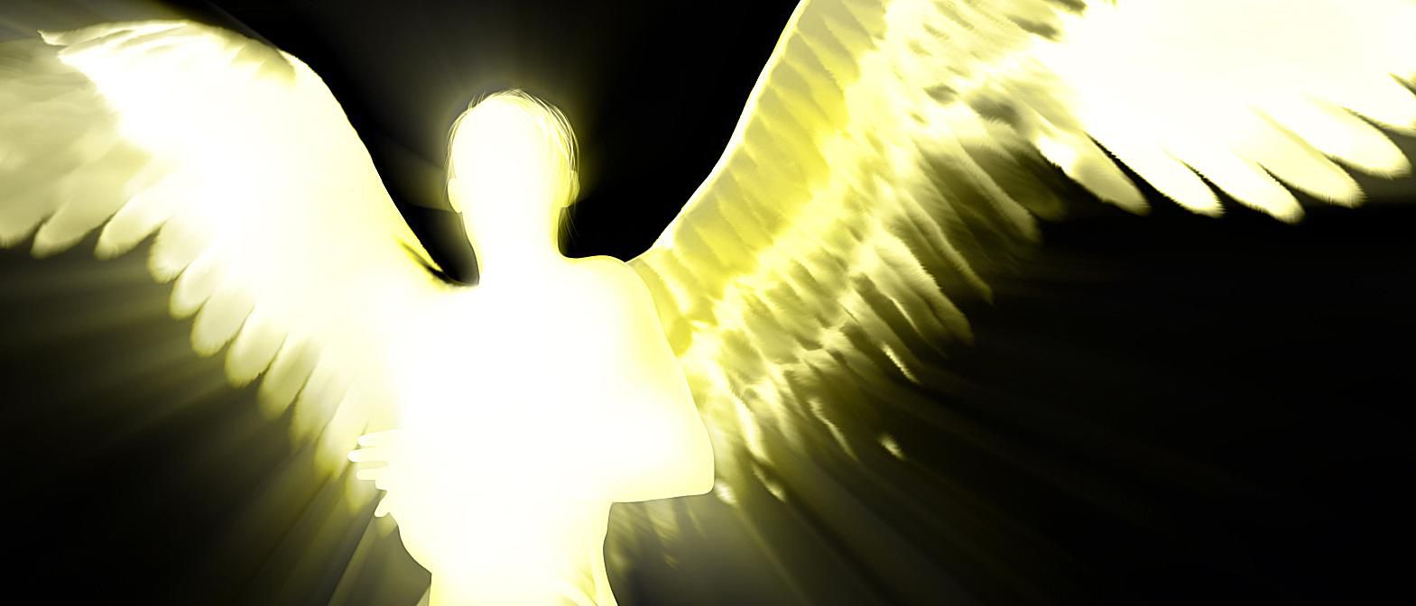 El arcángel Miguel y los ángeles de la guarda escoltan las almas al cielo