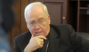 Obispo Richard J. Malone de la USCCB.  (Patrick McPartland/Fotógrafo del personal)