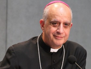 Monseñor Rino Fisichella, Presidente Pontificio Consejo para la Promoción de la Nueva Evangelización