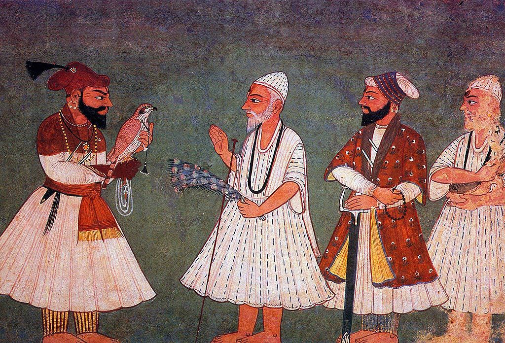Eventos de la muerte del primer gurú sikh