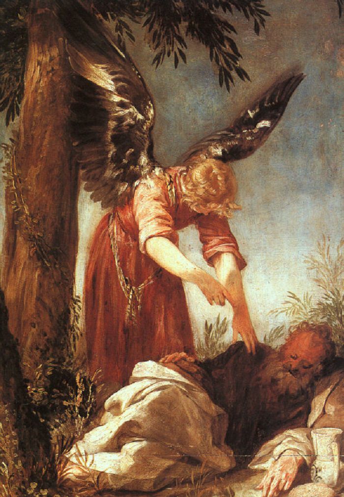 Historias bíblicas: El ángel del Señor despierta a Elías