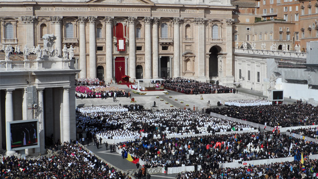 Inauguración del Papa Francisco