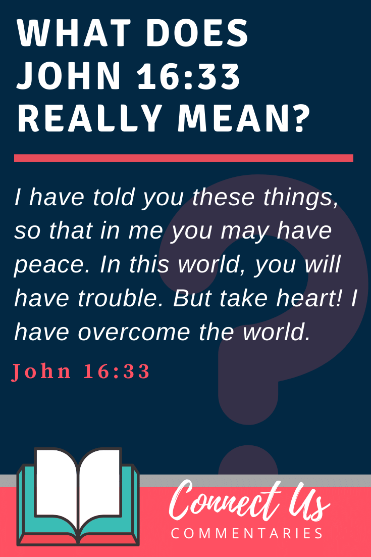 Juan 16:33 Significado