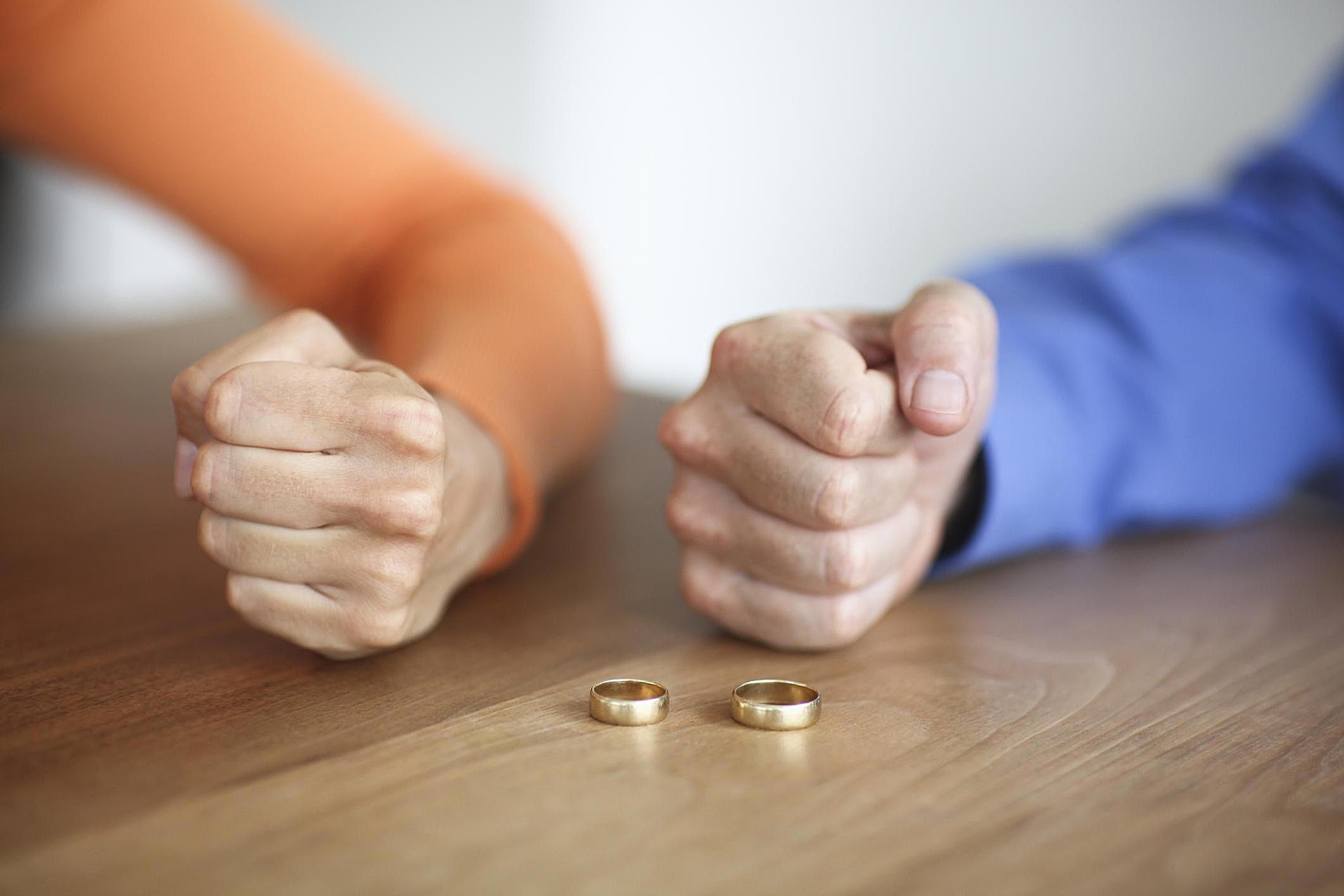 Las tasas de divorcio de los ateos son más bajas que las de los cristianos