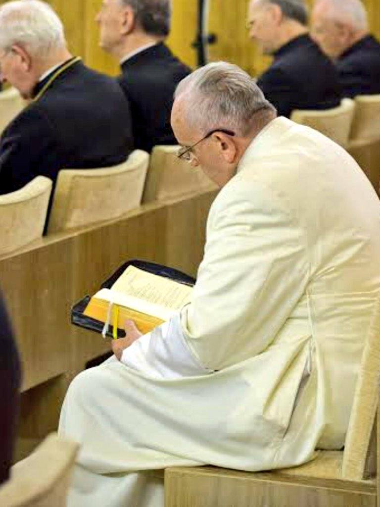 Orar con el Papa Francisco en marzo