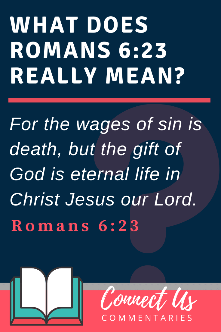 Romanos 6:23 Significado y comentario