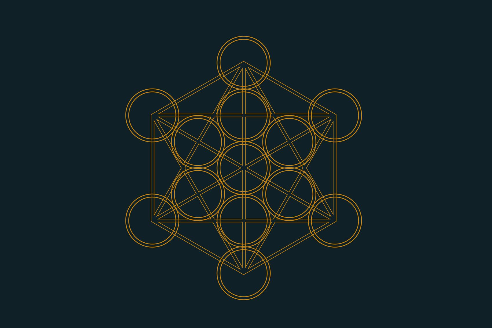 ¿Qué es el cubo del arcángel Metatrón en geometría sagrada?