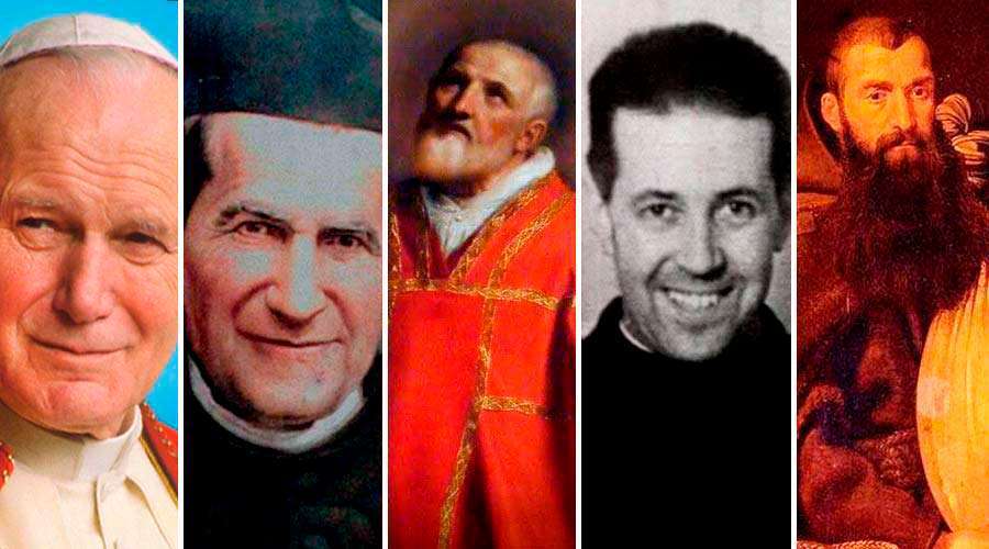 Día Mundial de la Sonrisa: cinco santos que destacaron