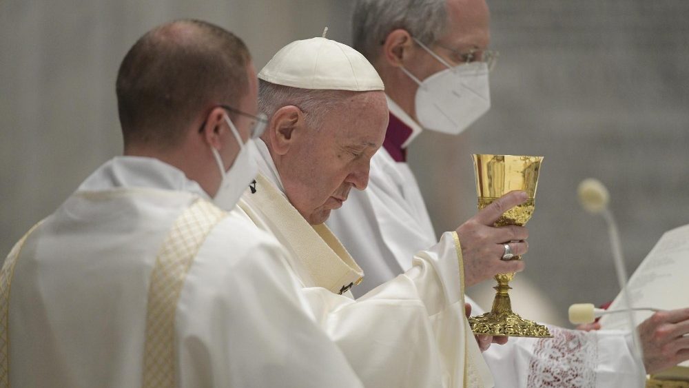El Papa en la Misa de la Solemnidad del Corpus Christi en la Basílica de San Pedro