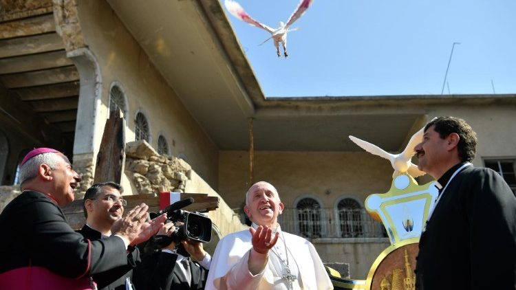 Papa Francisco: “juntos” es el nombre de la paz en 2023