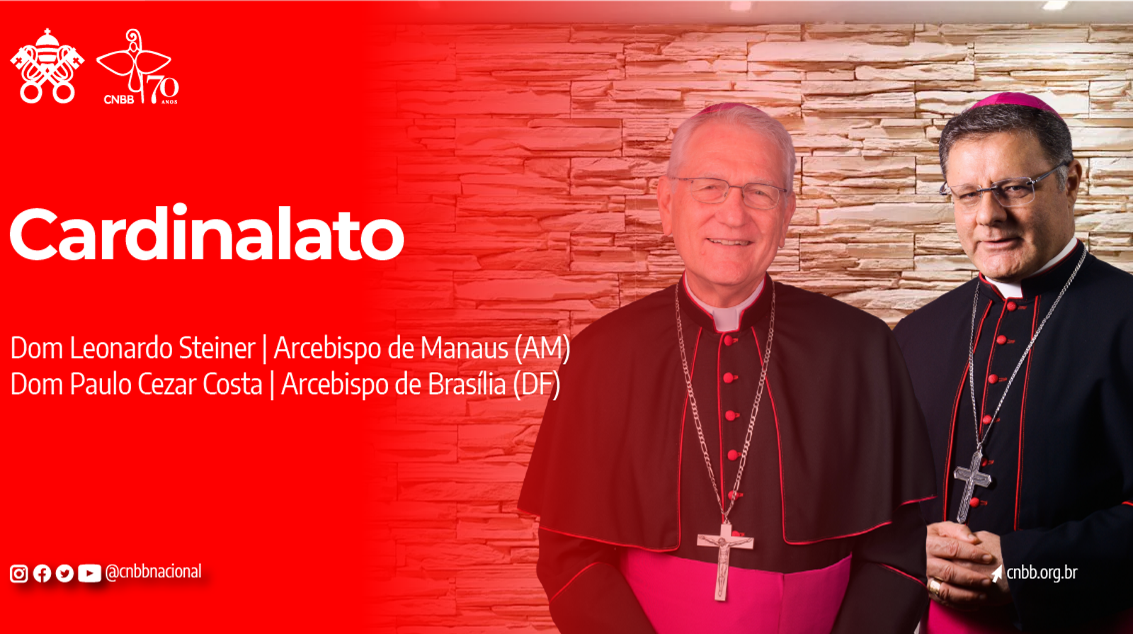 Presidencia de la CNBB recibe a los nuevos cardenales de Brasil