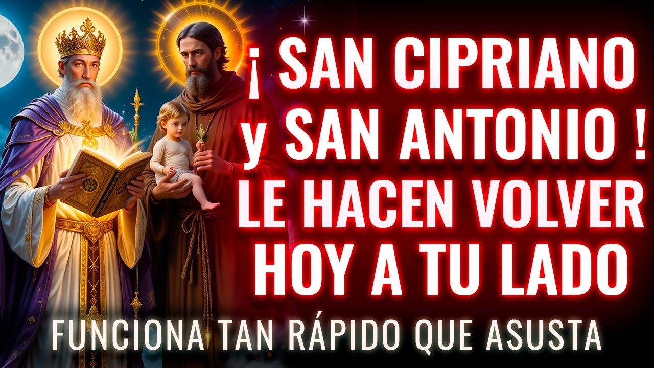 oracion a san cipriano y san antonio