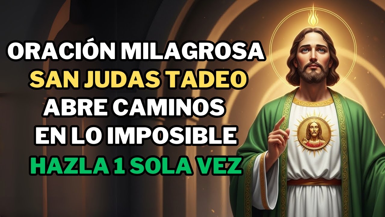 Oración a San Judas Tadeo Abre Caminos: Poderosa intercesión para encontrar soluciones 1 oracion a san judas tadeo abre caminos