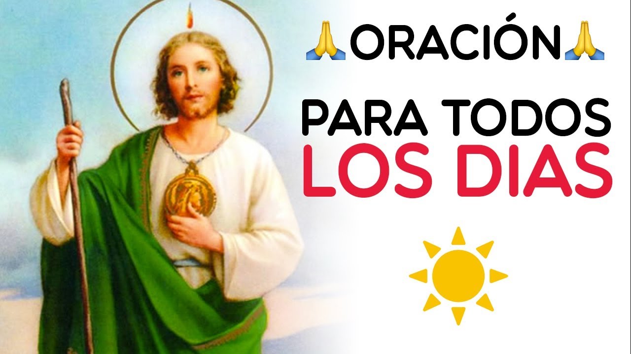 oración a san judas tadeo para todos los días