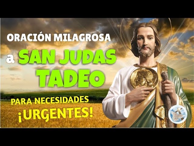 Oración a San Judas Tadeo Yo Creo en Dios: Oración Poderosa para la Fe 1 oracion a san judas tadeo yo creo en dios