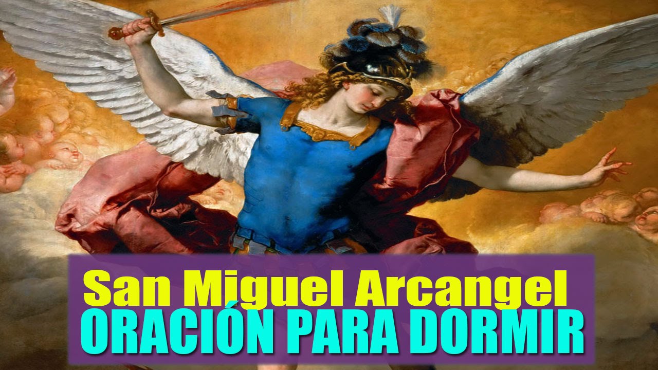 oración a san miguel arcángel a mi derecha