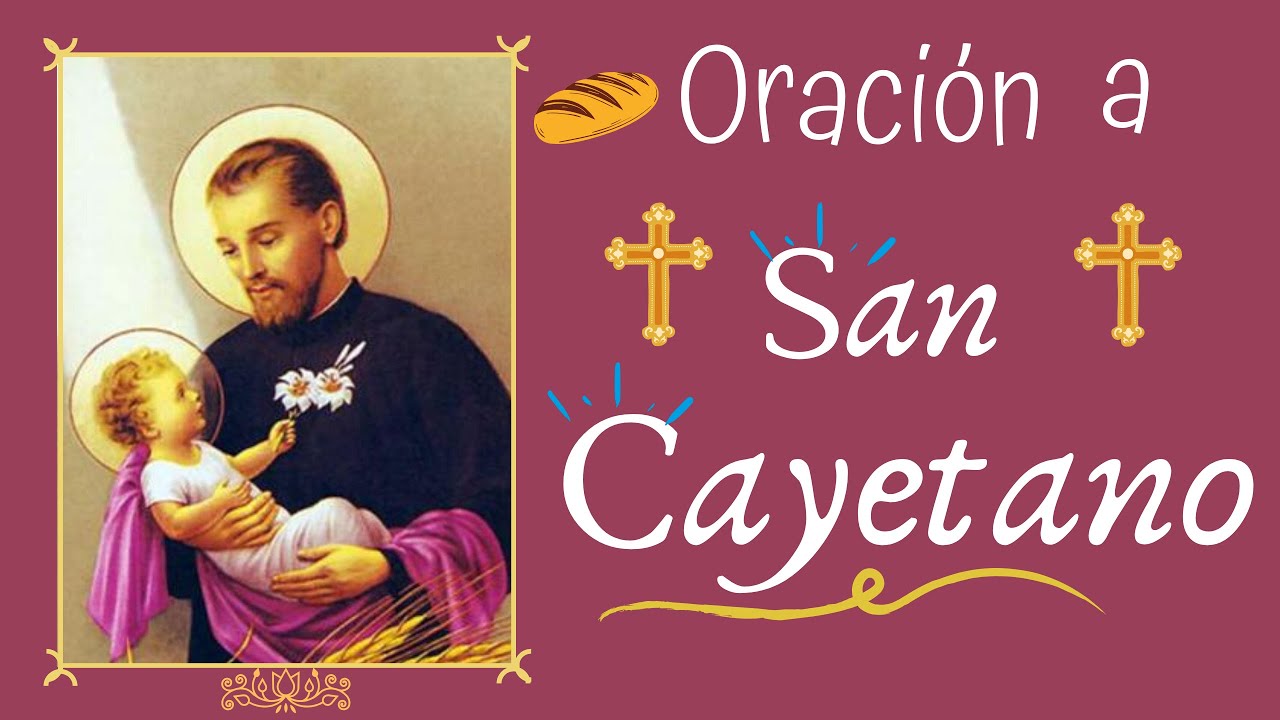 foto y oracion a san cayetano