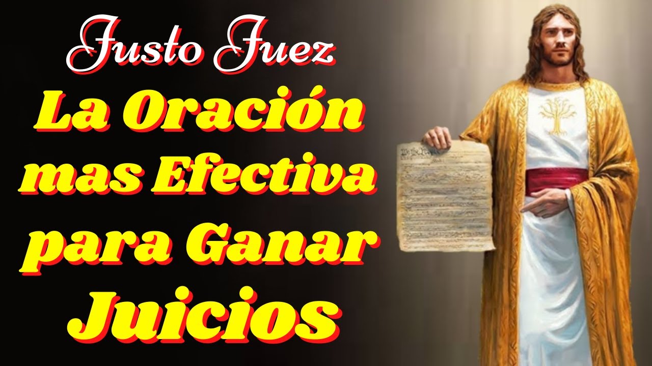 oración a dios para ganar un juicio legal