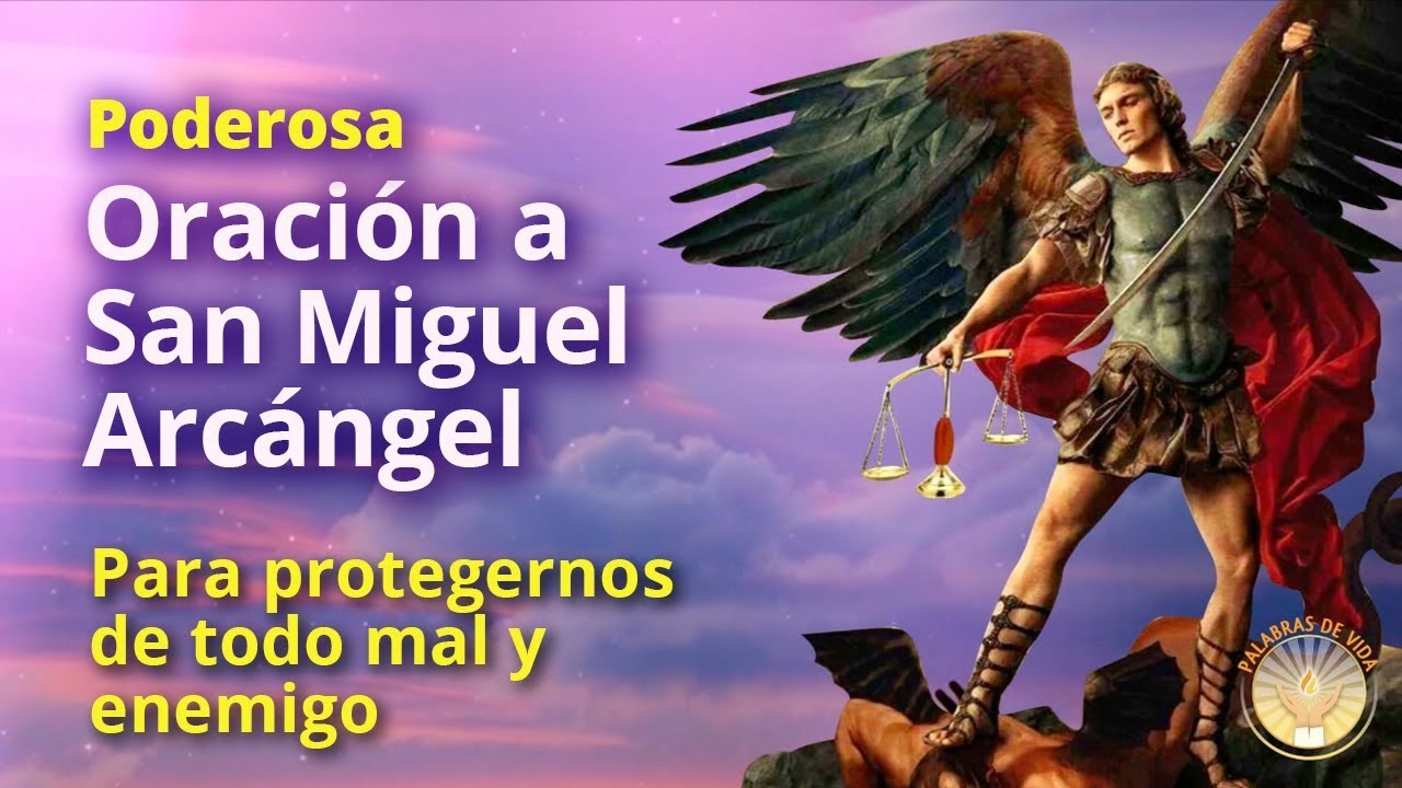 Oración a Dios y San Miguel Arcángel: protección, guía y fe para momentos difíciles 4 oracion a dios y san miguel arcangel