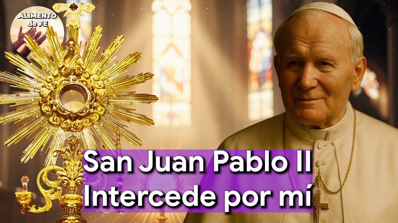 Oración a Jesús Sacramentado de Juan Pablo II: texto y guía para rezar con devoción 1 oración a jesús sacramentado de juan pablo ii