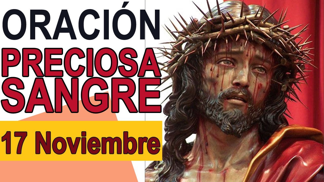 oración a la preciosa sangre de cristo church