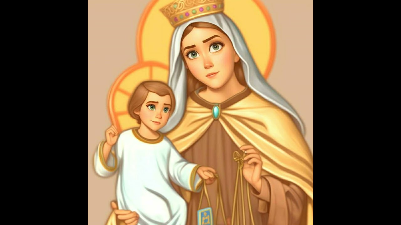 oracion a la virgen del carmen de san simon stock