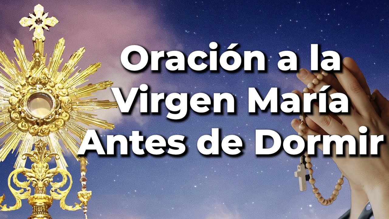 oracion a la virgen maria larga