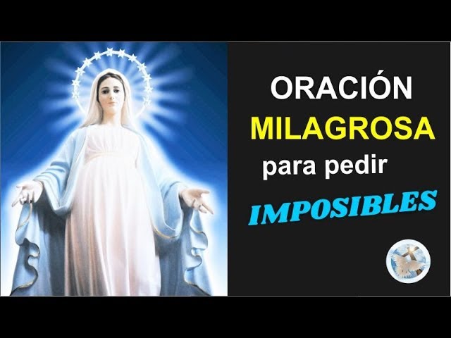 oración a la virgen maría para casos imposibles