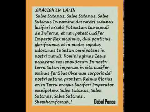 Oración a Lucifer en Latín: texto, significado y contexto 4 oracion a lucifer latin