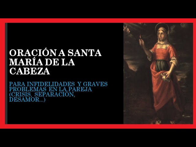 oracion a maria de la cabeza