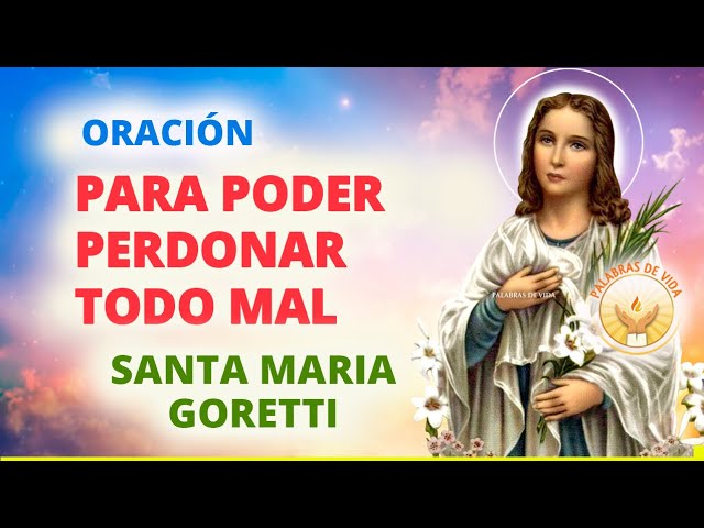 oracion a maria goretti