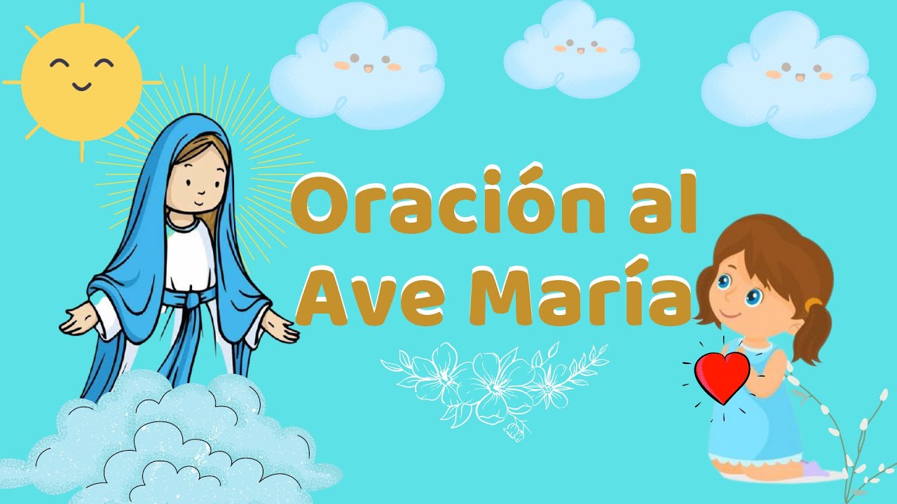 oracion a maria para niños