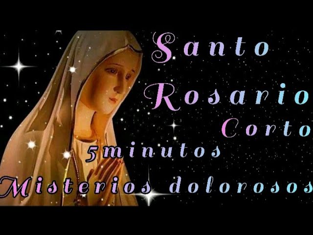 oración a maría que tiene cinco misterios