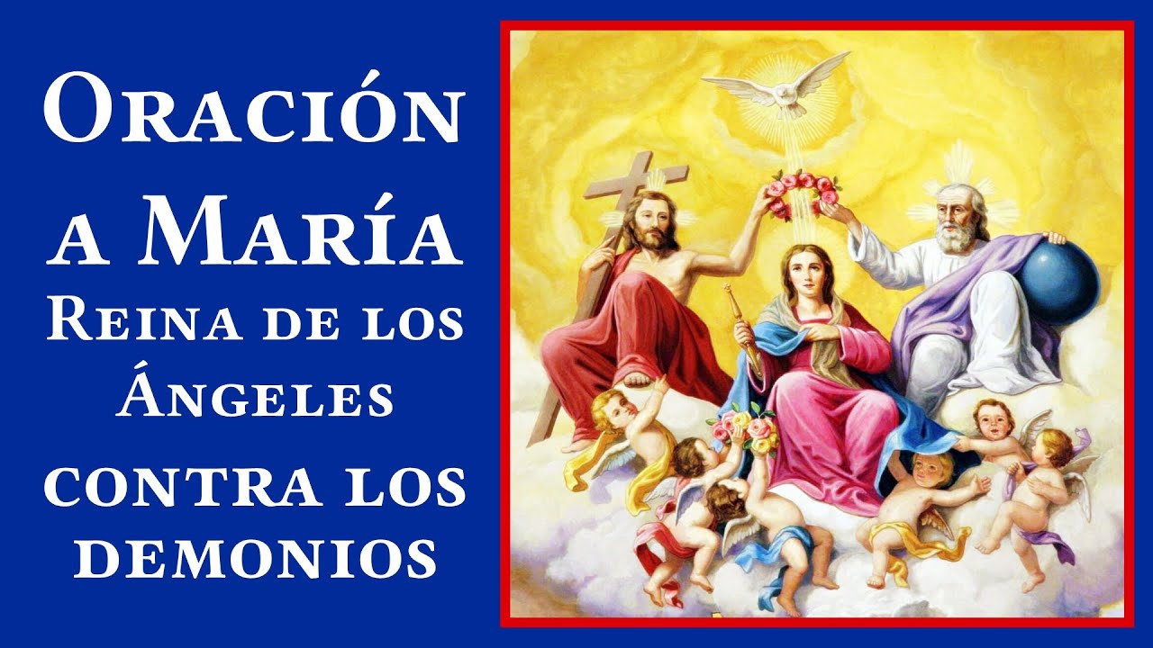 oracion a maria reina de los angeles