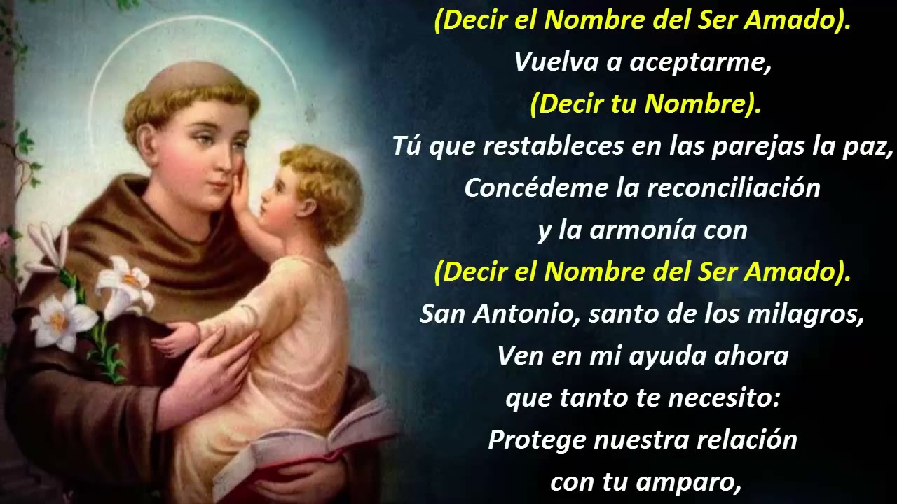 Oración a San Antonio de Padua para Recuperar un Amor: Guía y Oración Eficaz 4 oración a san antonio de padua para recuperar un amor