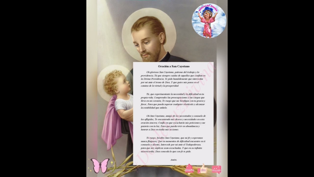 Oración a San Cayetano de agradecimiento: plegaria poderosa para agradecer favores 4 oracion a san cayetano de agradecimiento